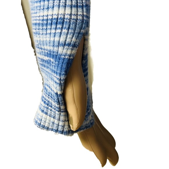 Aerie Offline 1/4 Zip Pullover Marled Blue Size XS Excellent Condition Oversized - Picture 5 of 12